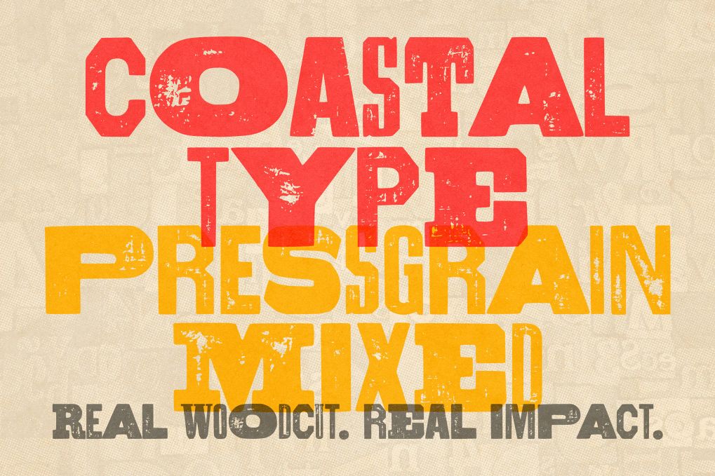 A display distressed font