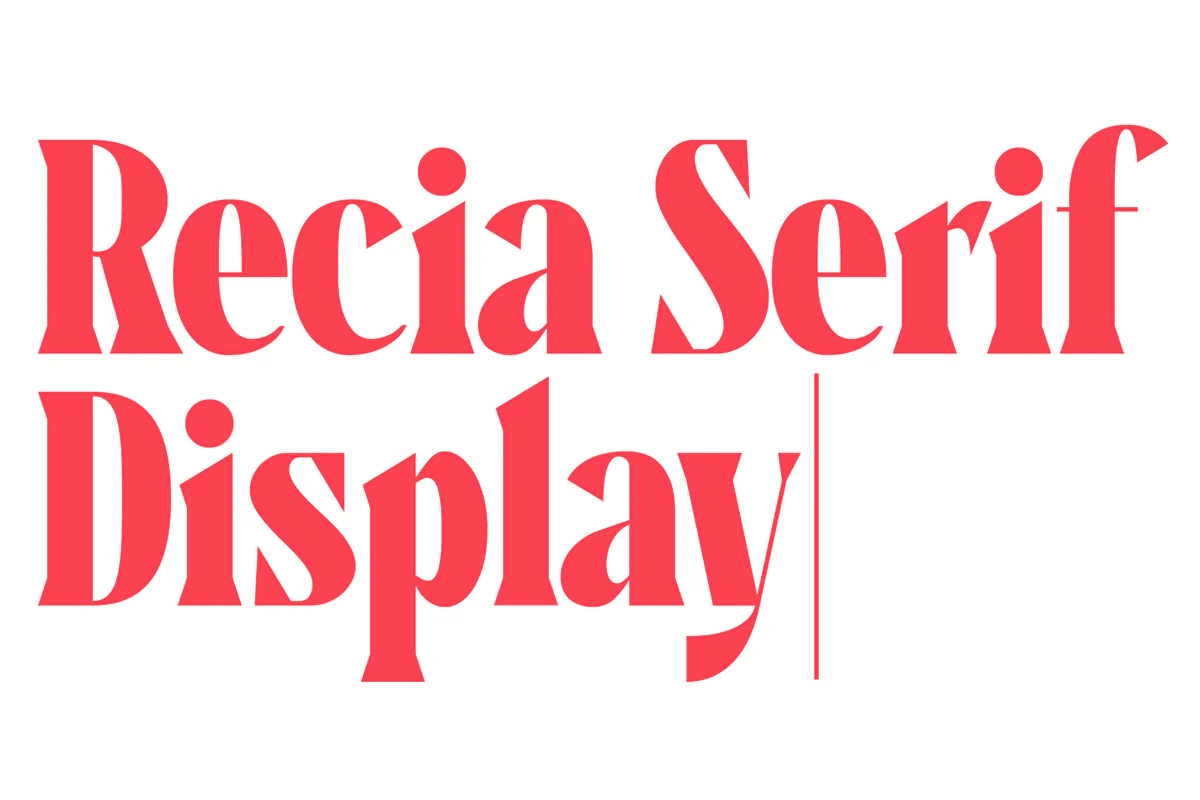 A free serif display font
