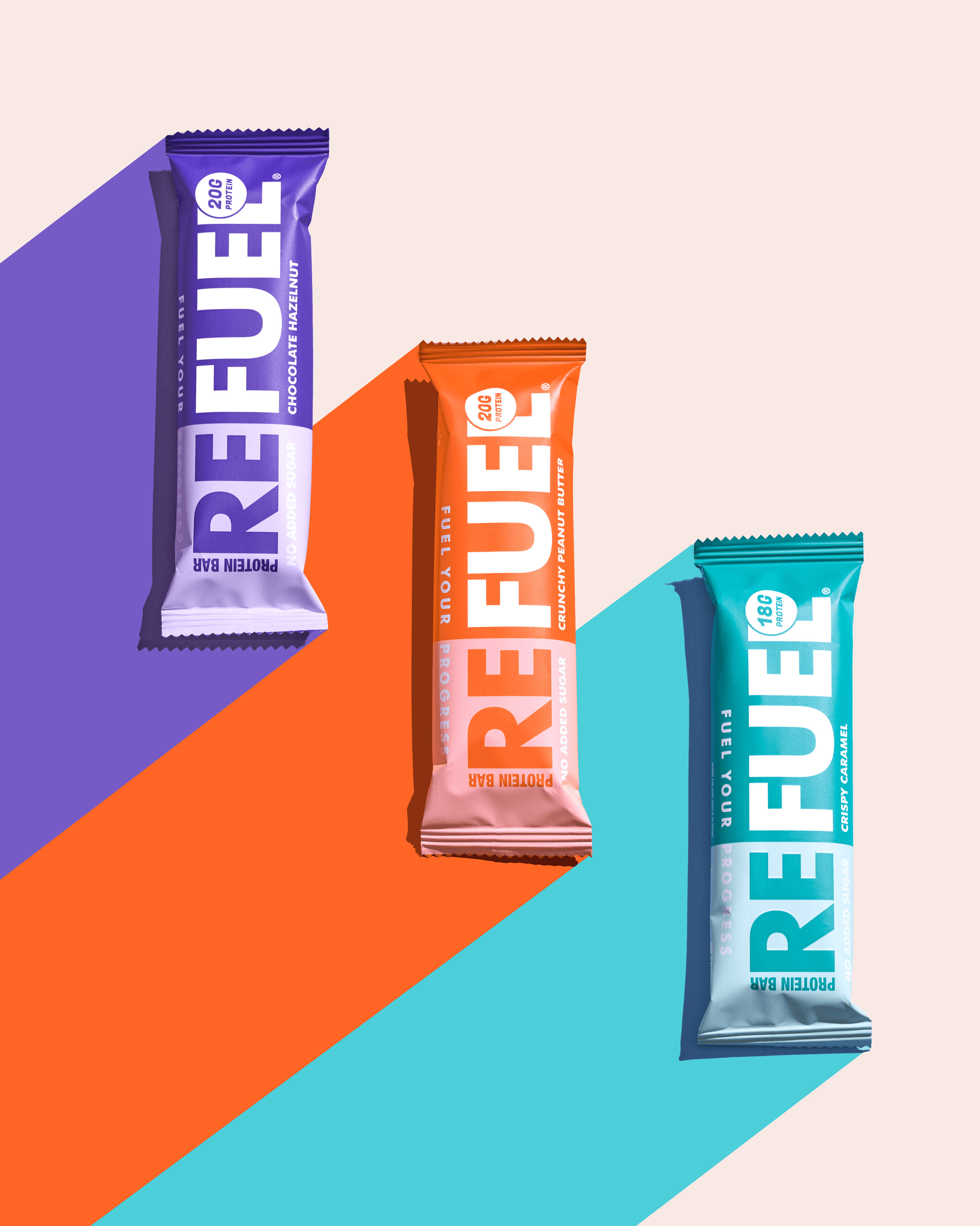 Refuel protein bars design