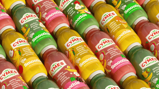 Tlocznia Cymes new logo and packaging