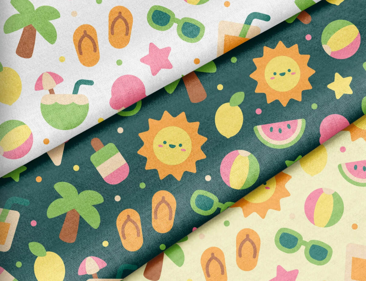 A summer patterns cover