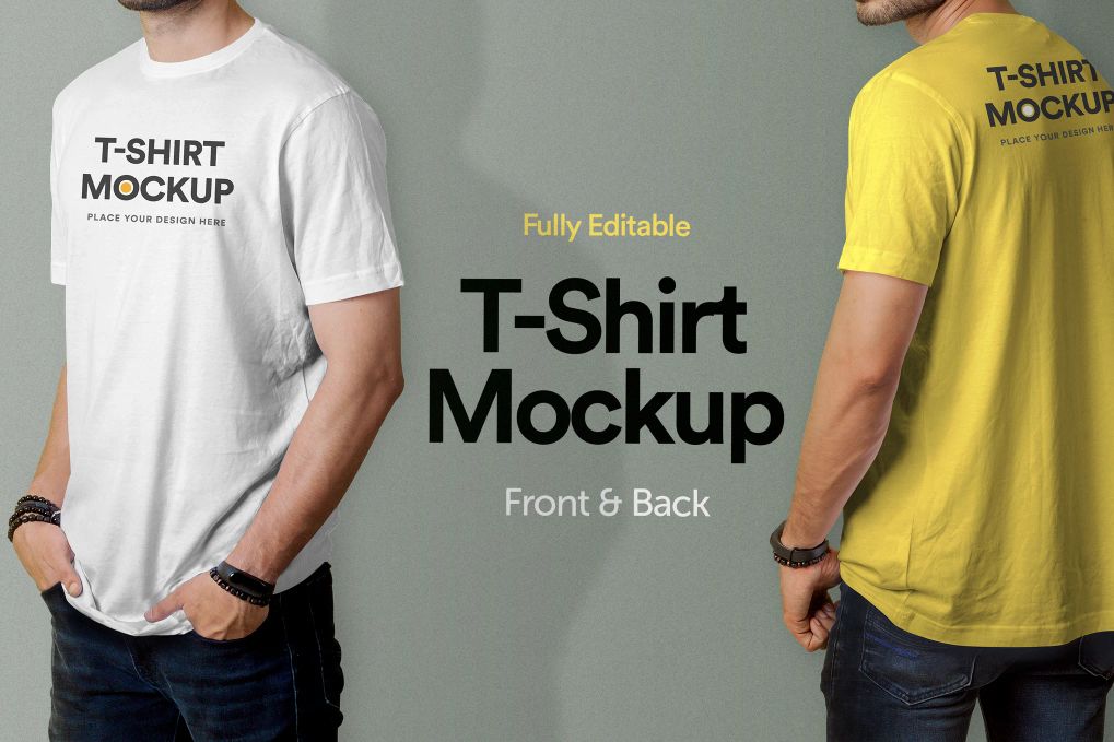 A t-shirt mockup