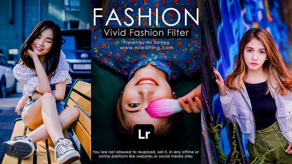 A free vivid fashion Lightroom presets