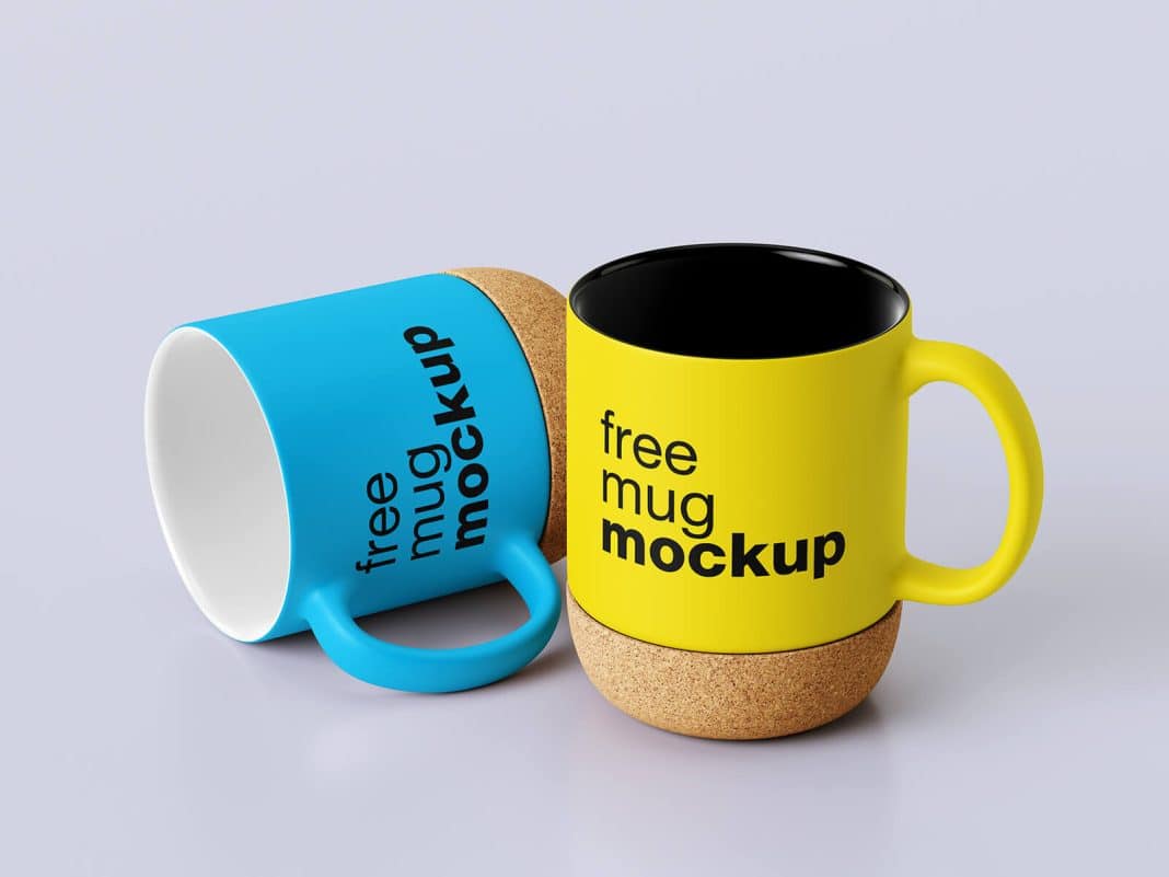 4 free modern mug mockup