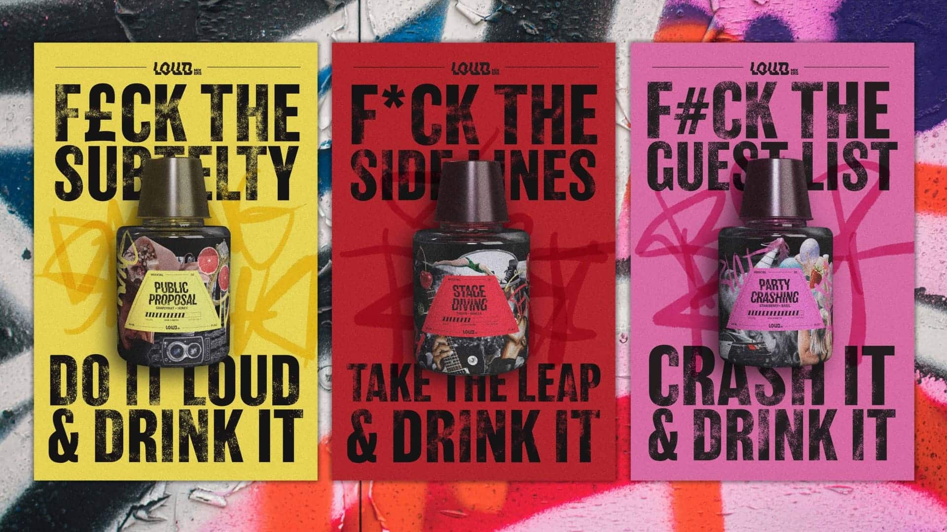 A loud Mixers posters