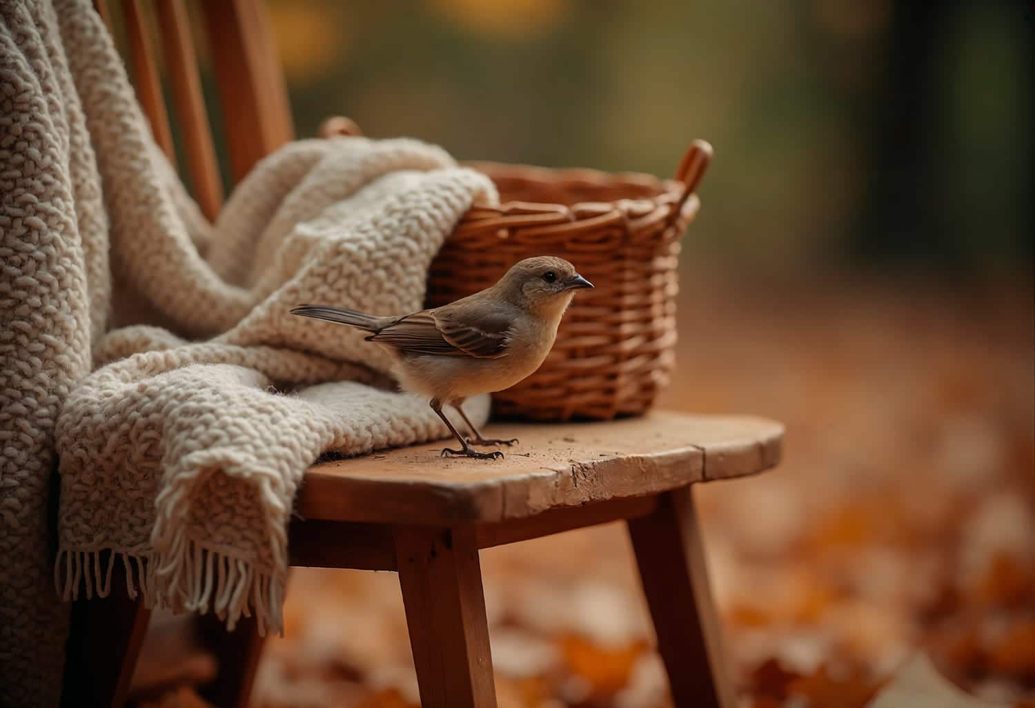 An autumn bird