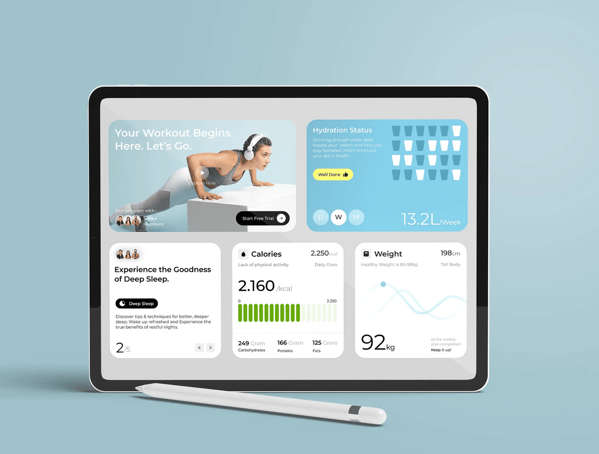 A Bento design style