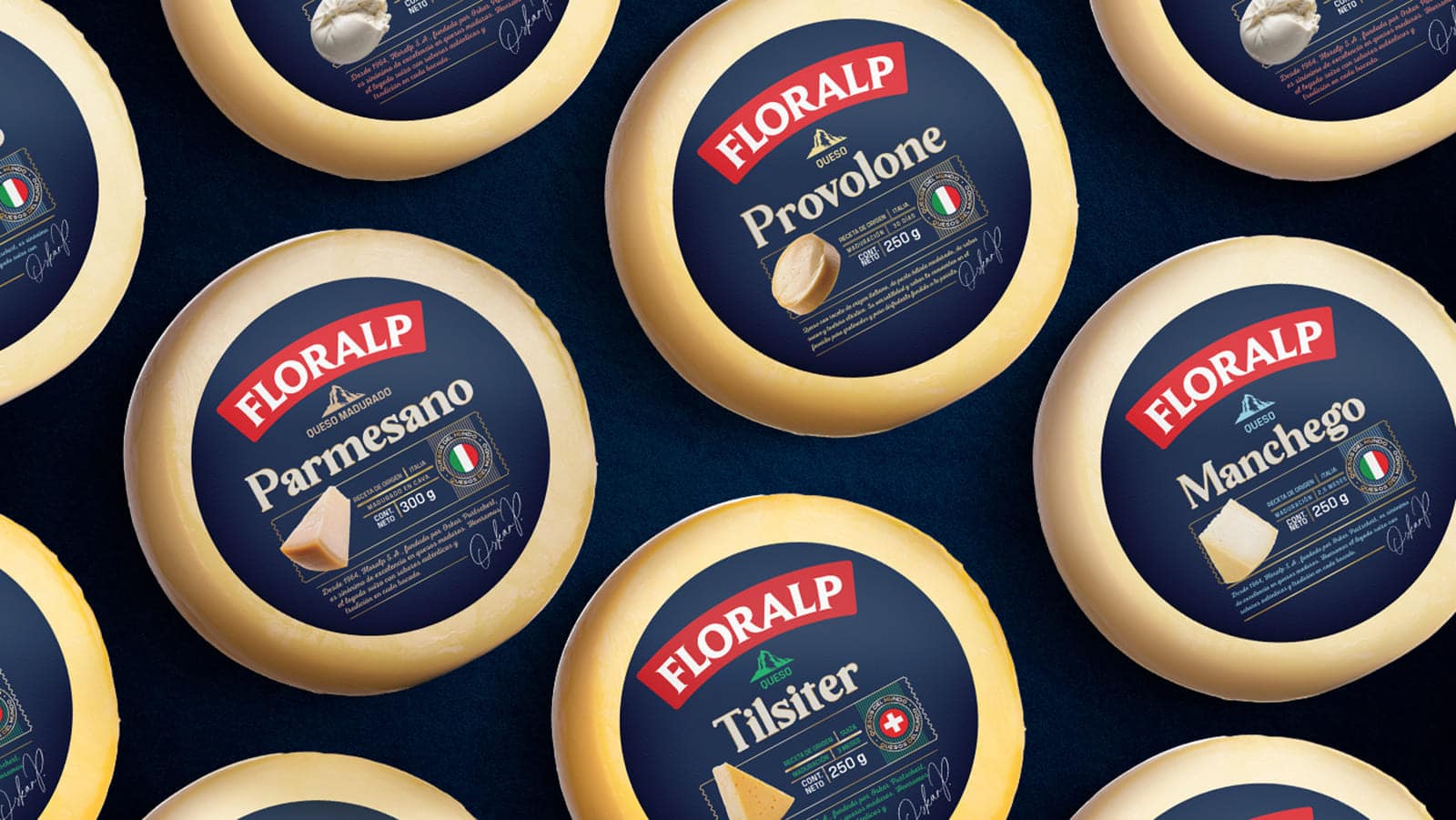 Many cheese from Floralp