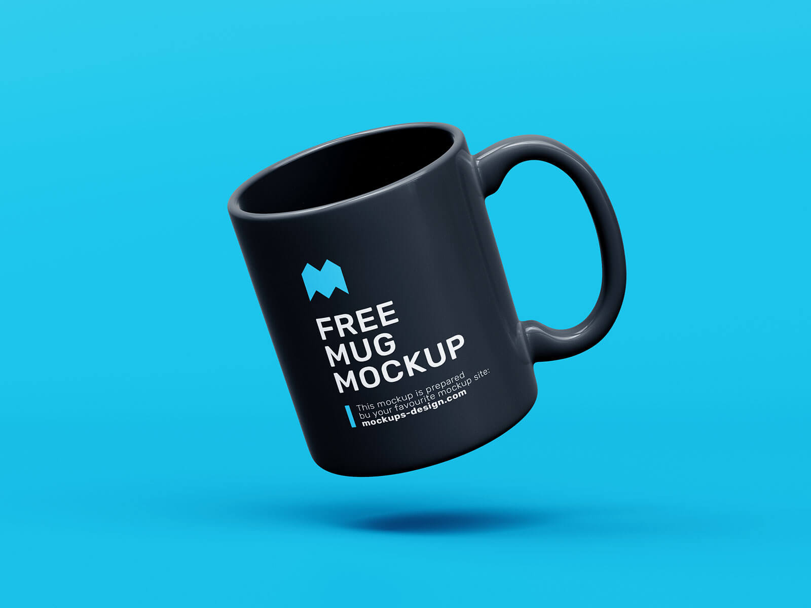 A free ceramic mug mockup set