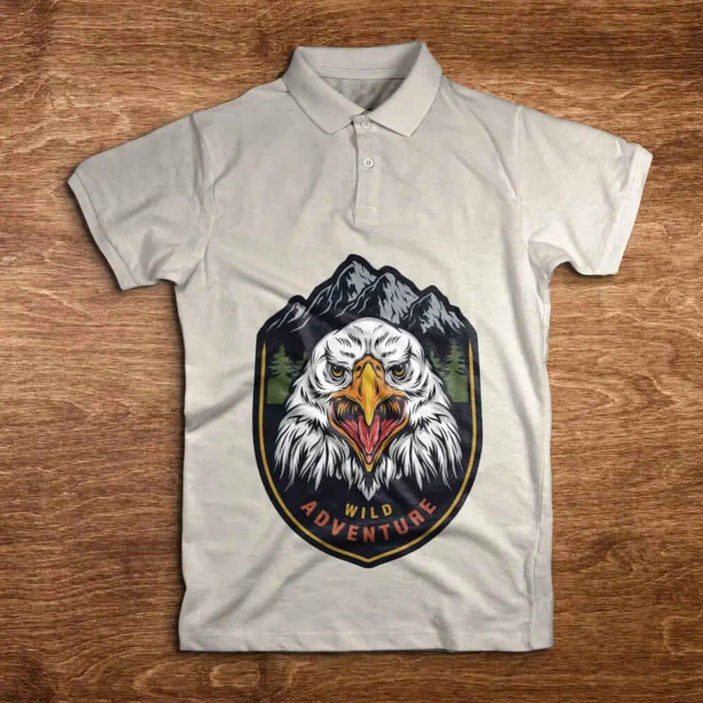 A free men polo shirt mockup