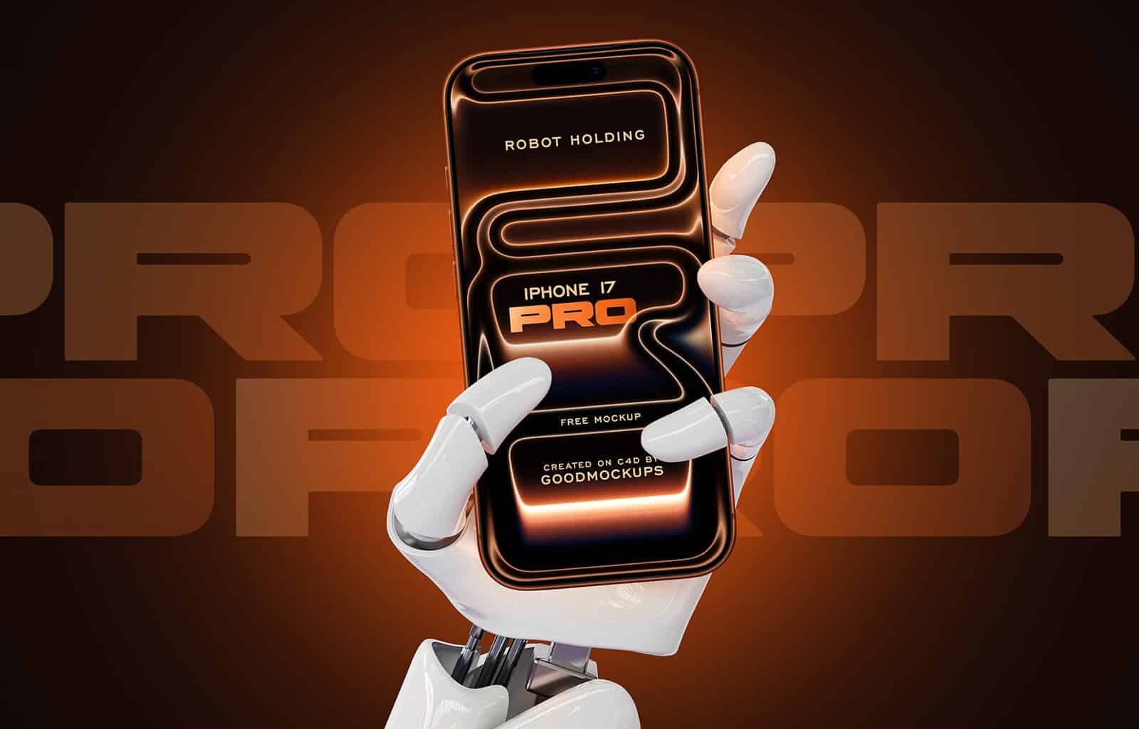 iPhone 17 mockup templates