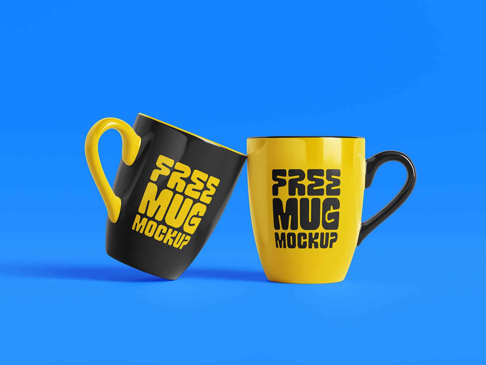 A free tall mug mockup templates