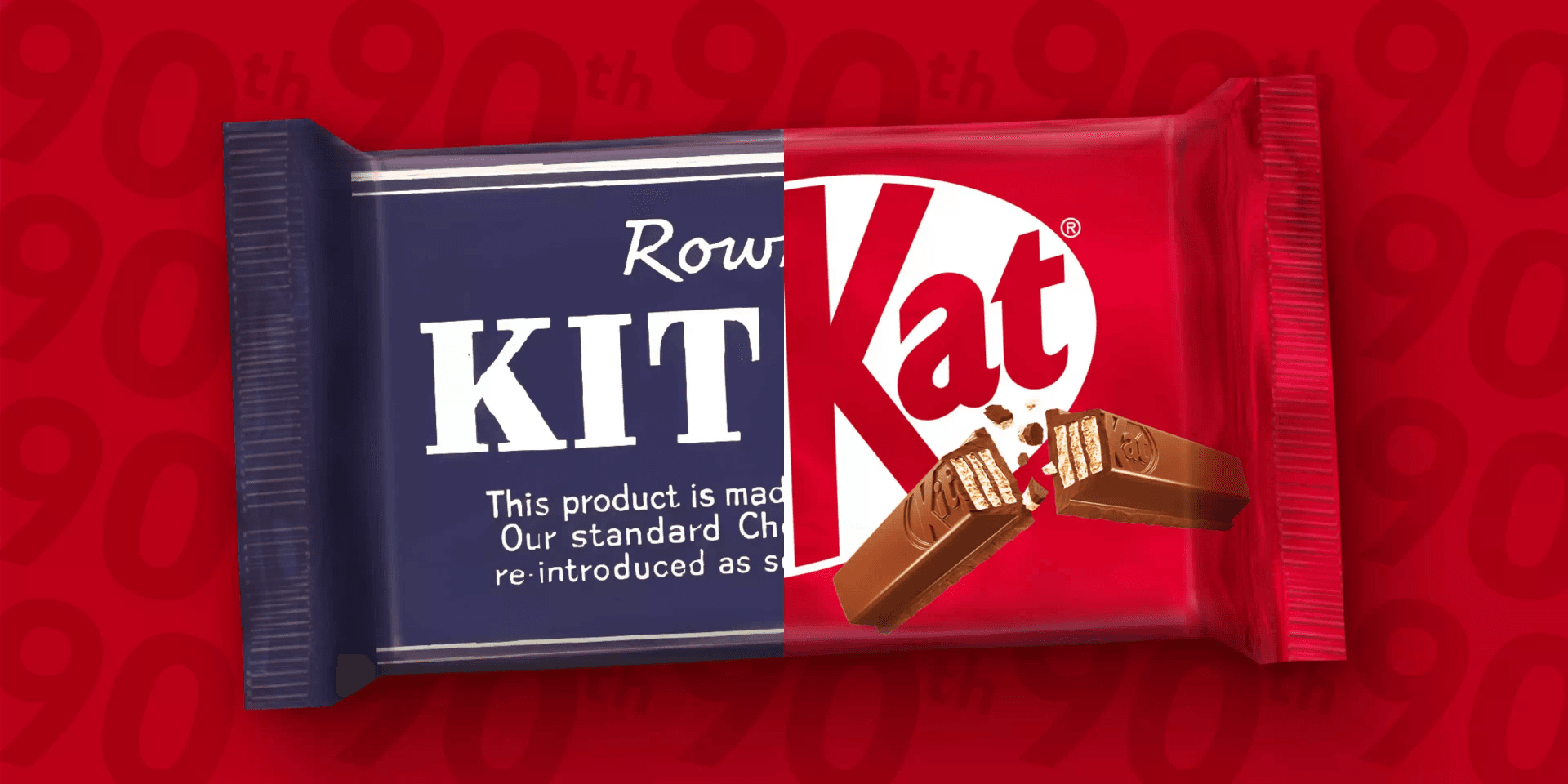 KitKat celebrate 90 years anniversary
