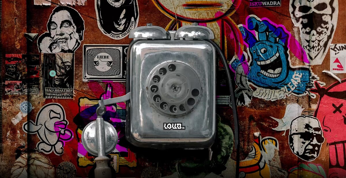 Loud Mixers Punk style wall