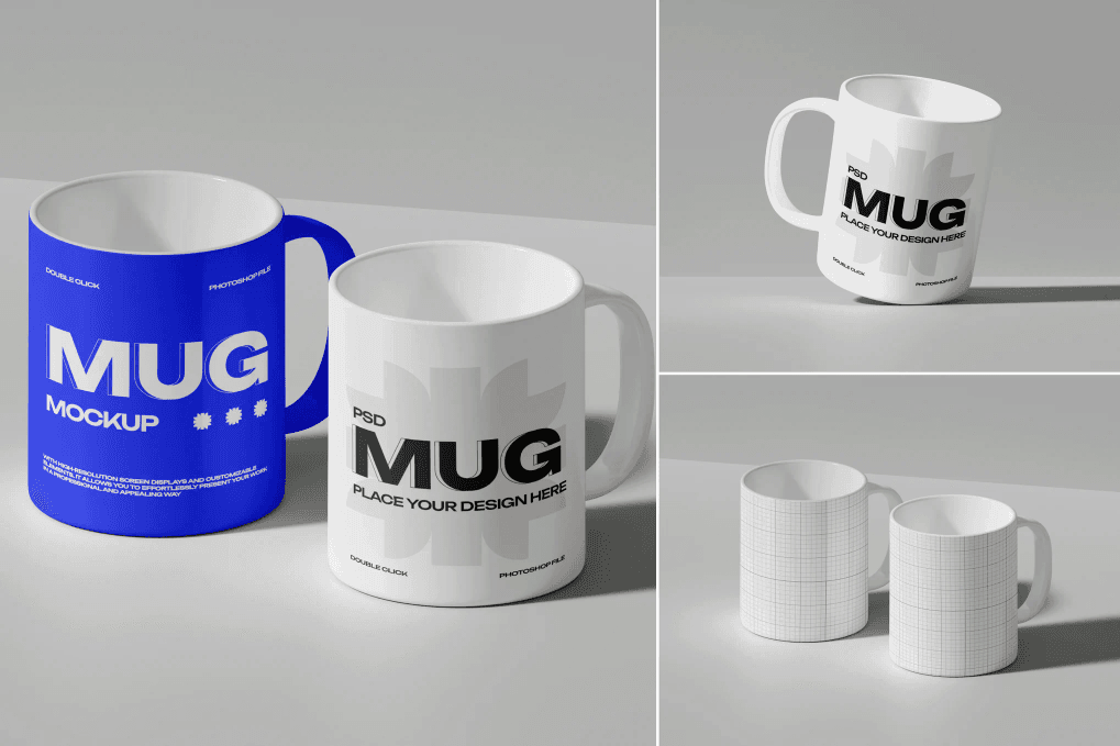 A mug mockup designs