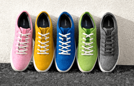 Pantone and Allbirds sneakers cover