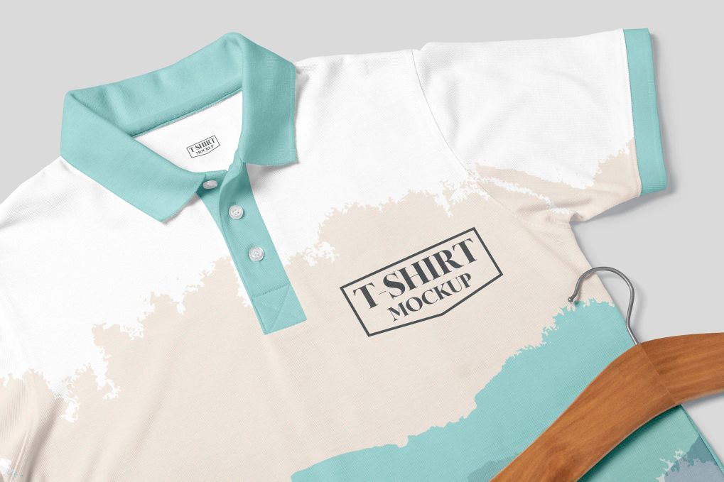 A polo shirt mockups