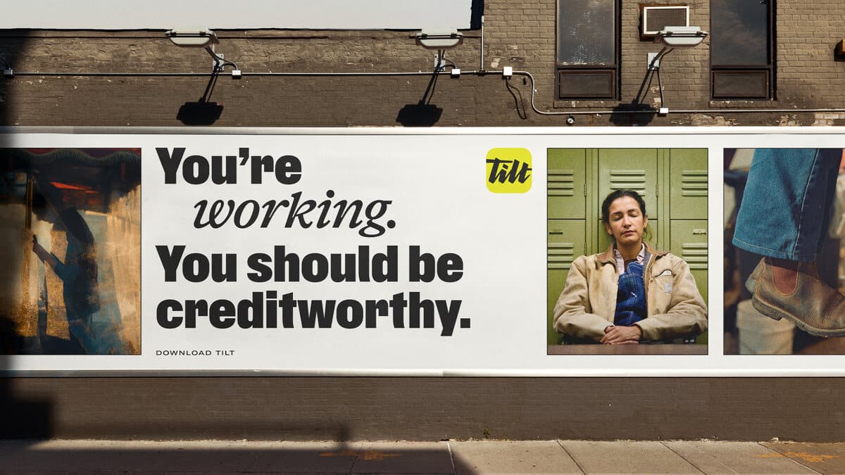 A Tilt wall billboard