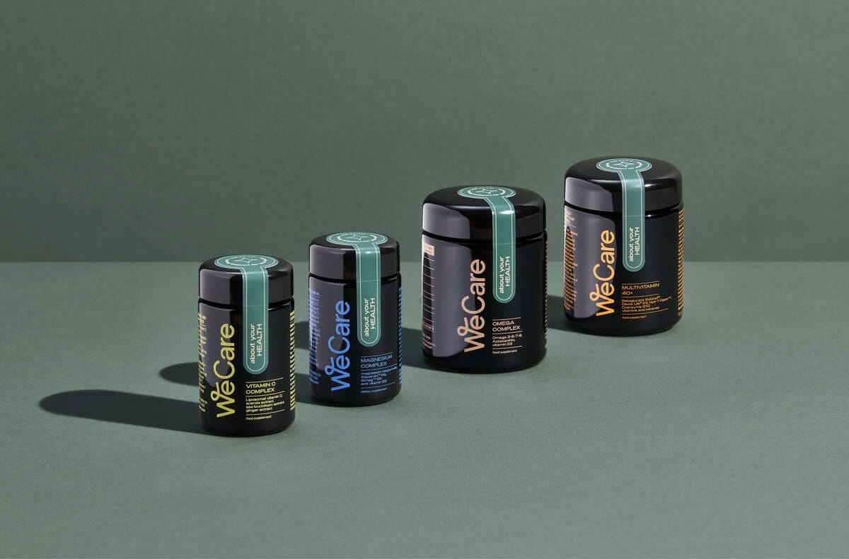 We care black boxes packaging