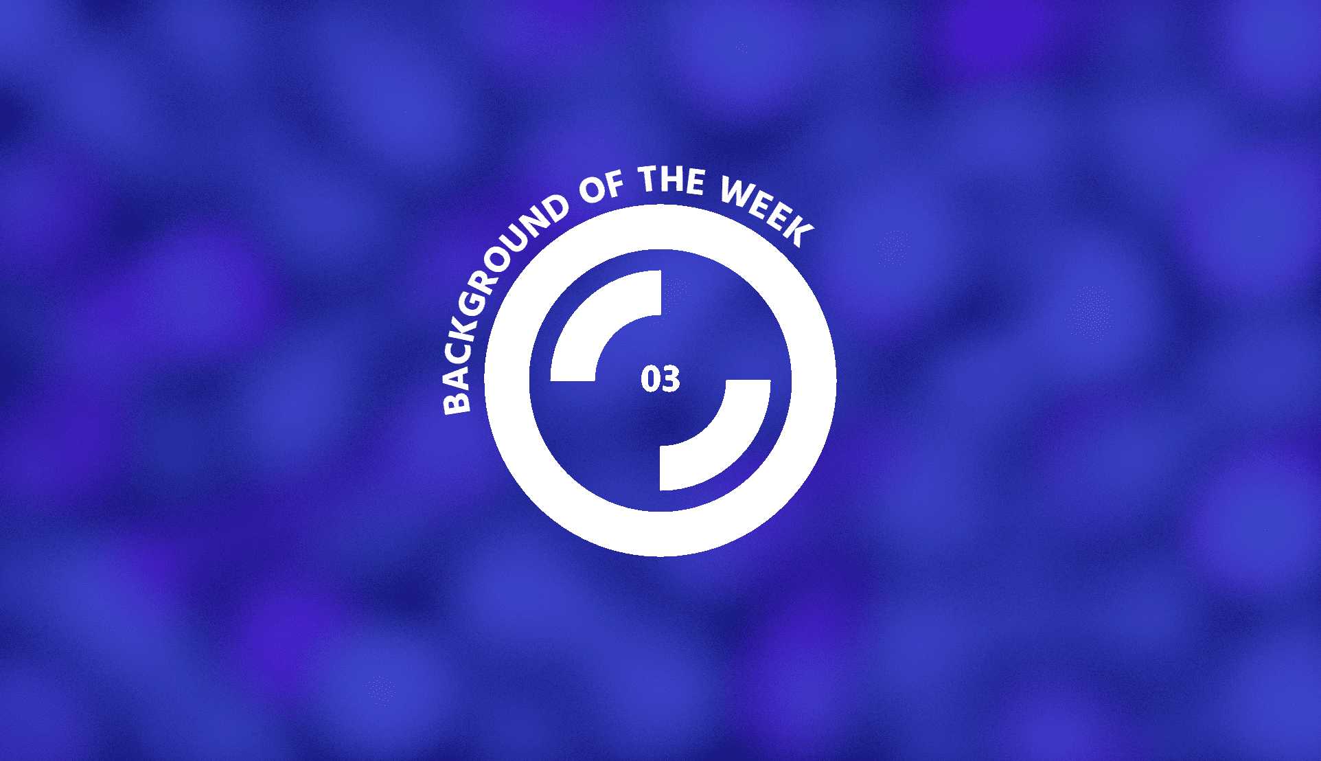 A dark blue background