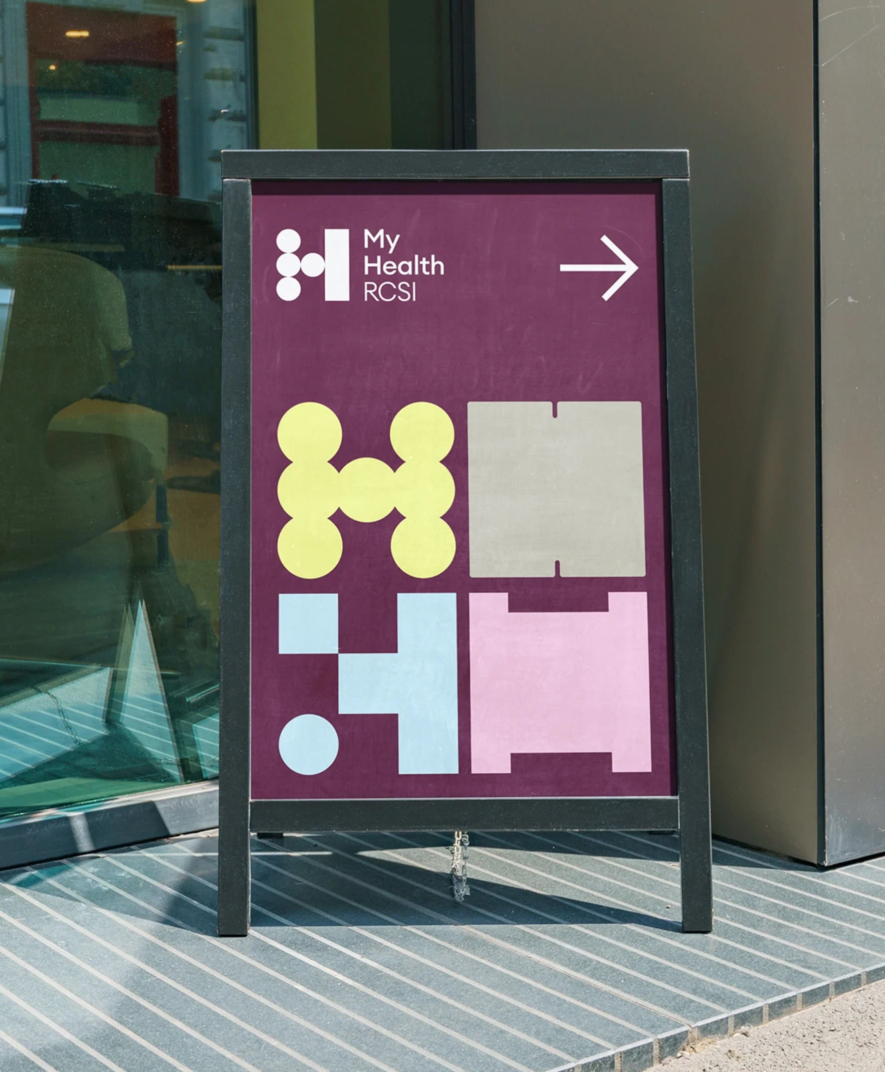 The advertisement of RCSI My Health