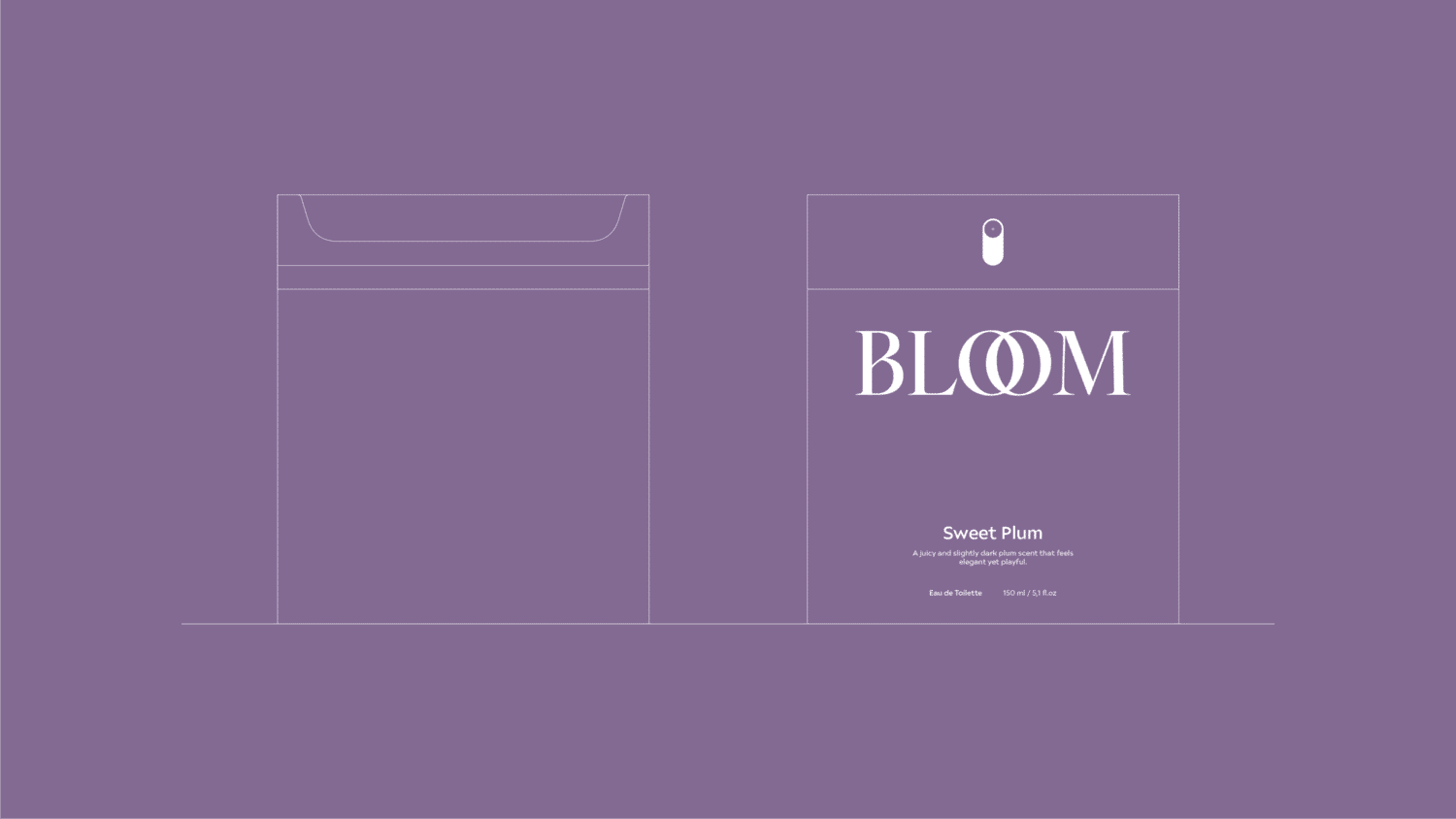 A Bloom logo and package render