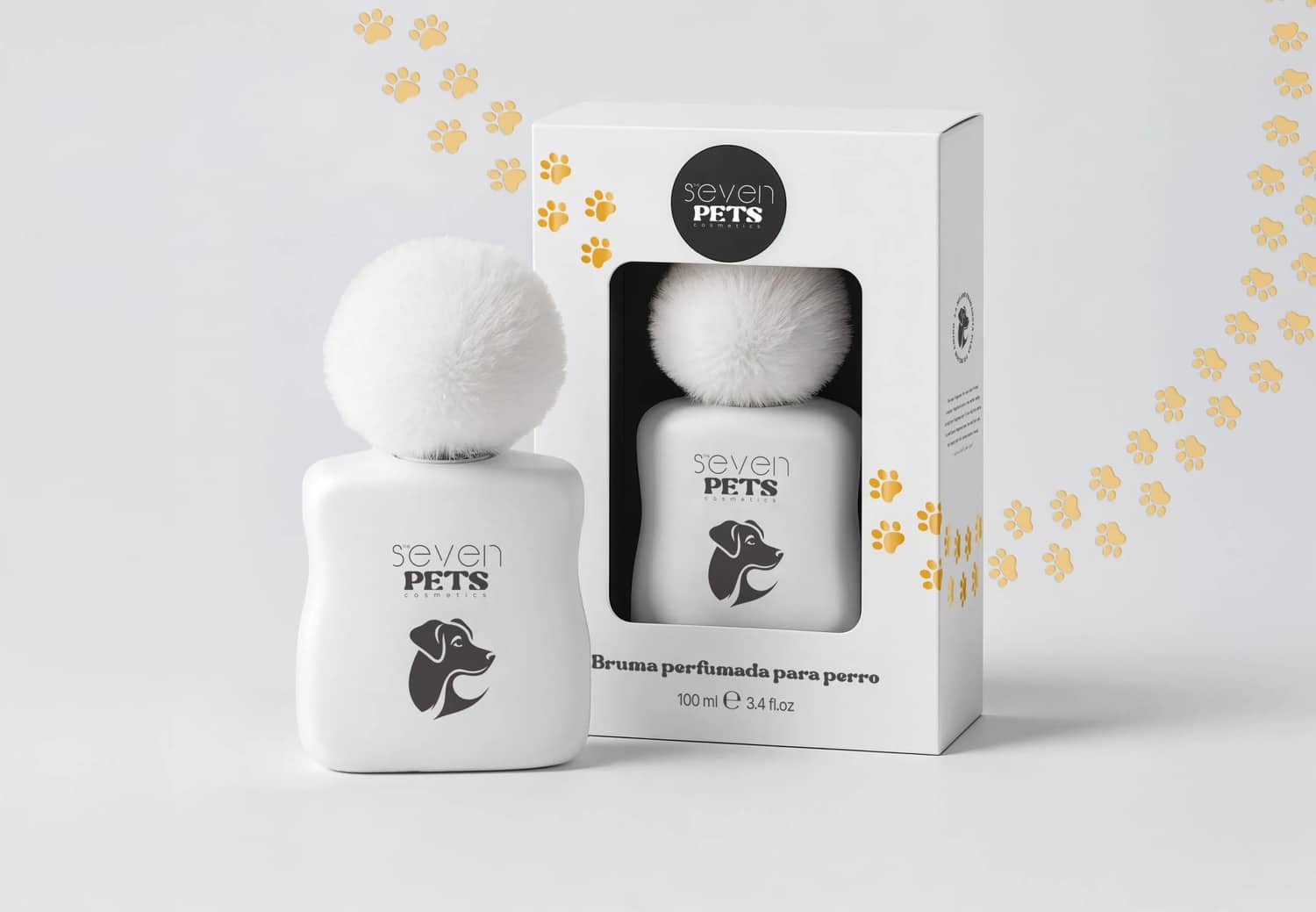 Seven Pets perfume packaging design