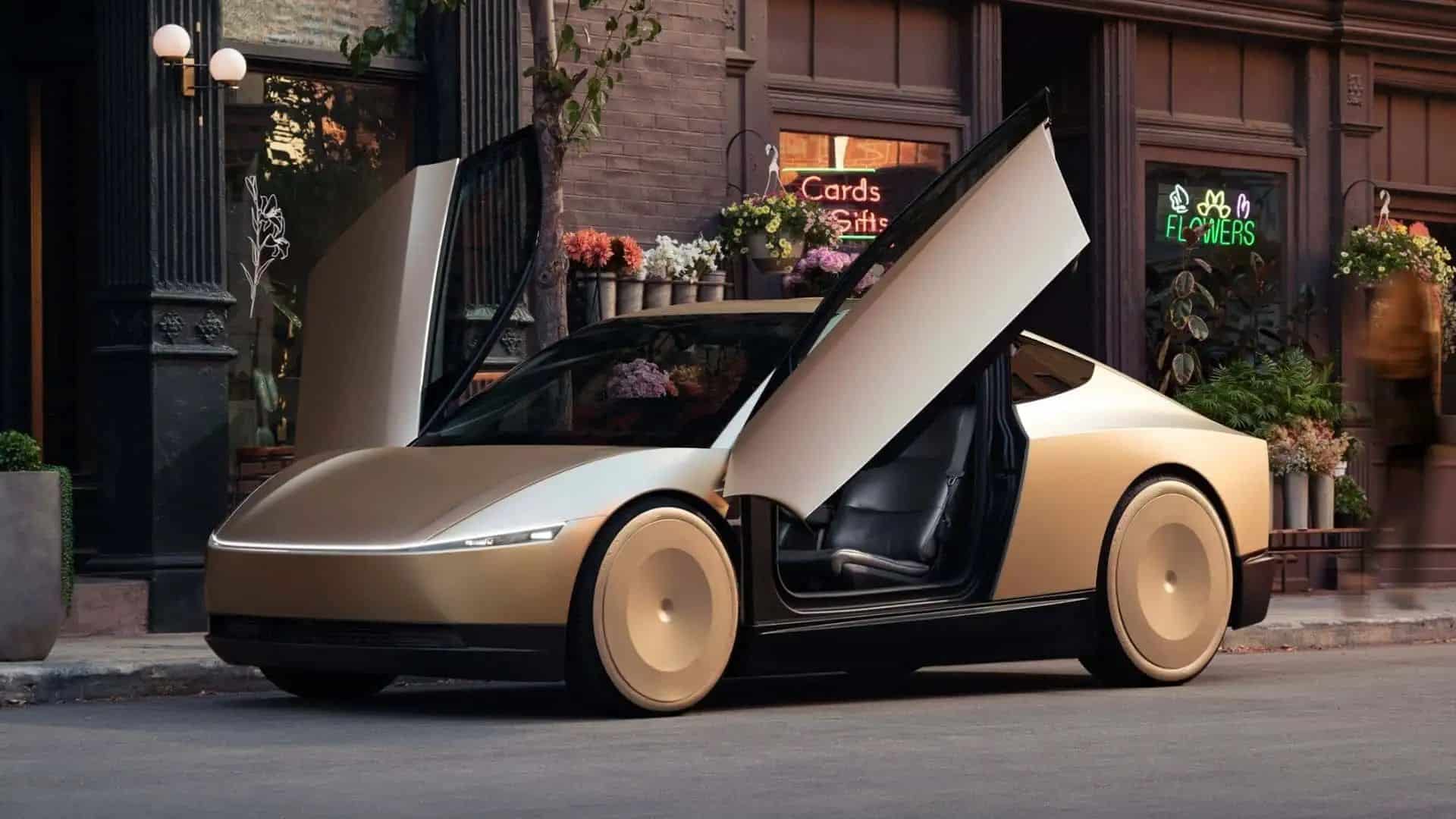 Tesla Cyber taxi Cybercab