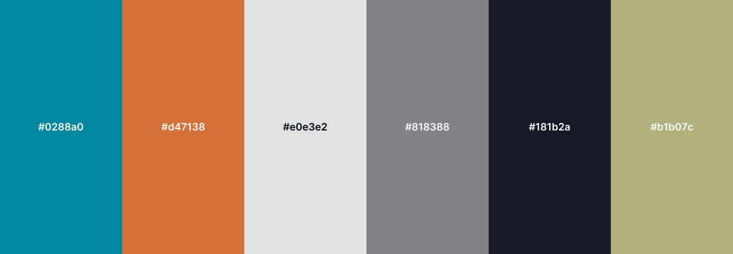 A witch icon color palette