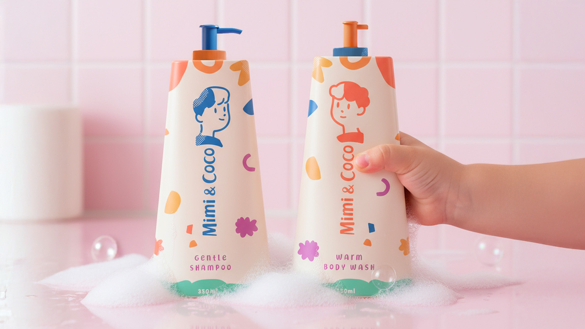 Studio Zak created 'Mimi & Coco' brand for toddlers | Design Mupi