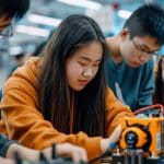 China people producing humanoid robot