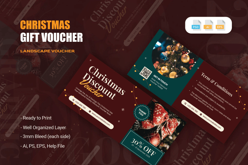 A Christmas gift voucher