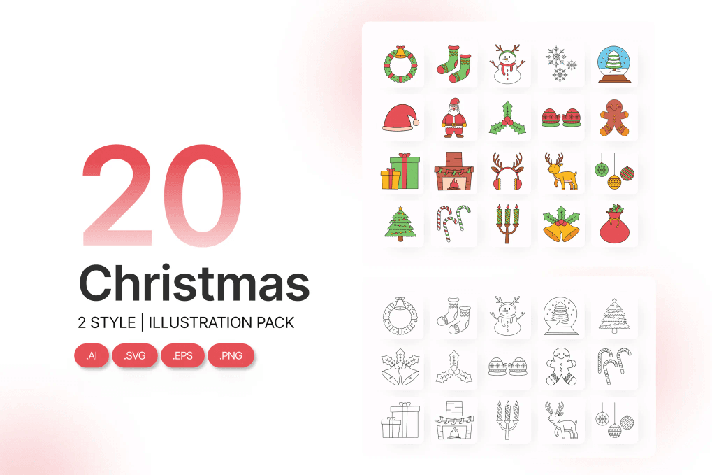Christmas icon pack