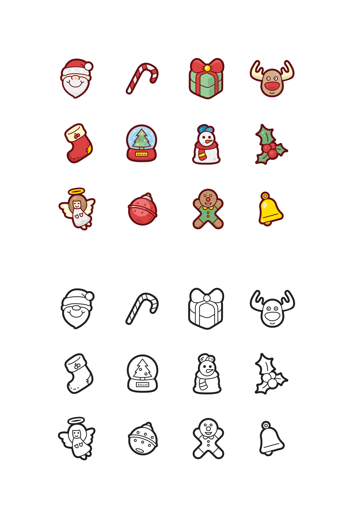 A free Christmas icons