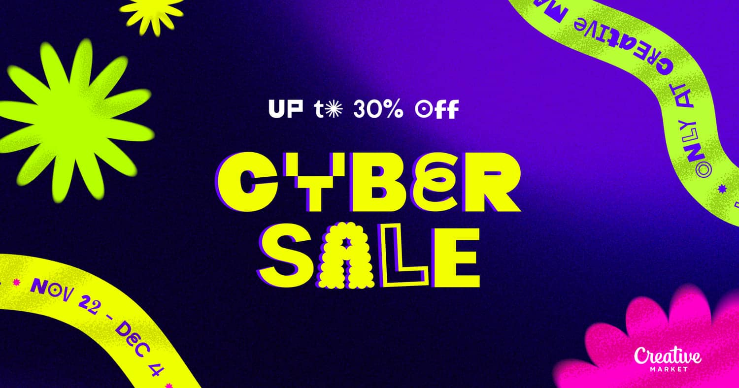 Creative Market Cyber Sale