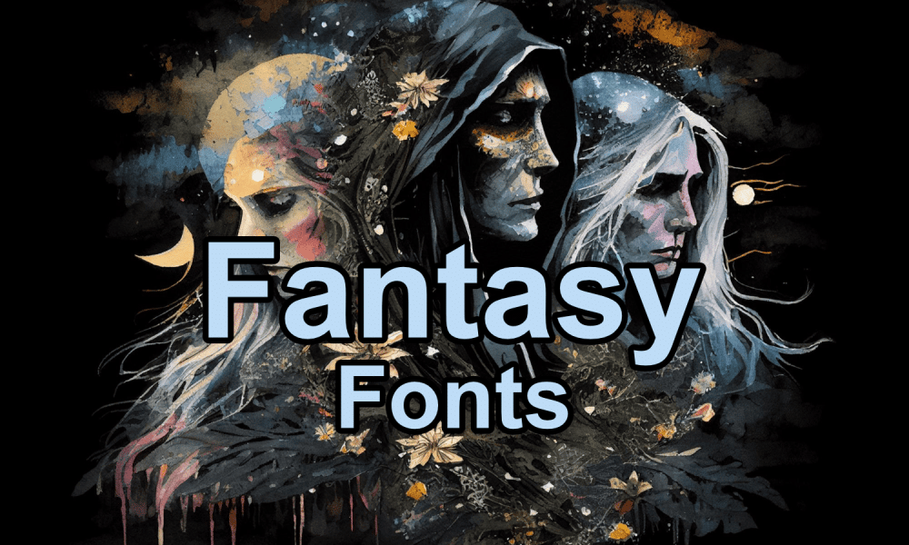 Fantasy fonts cover
