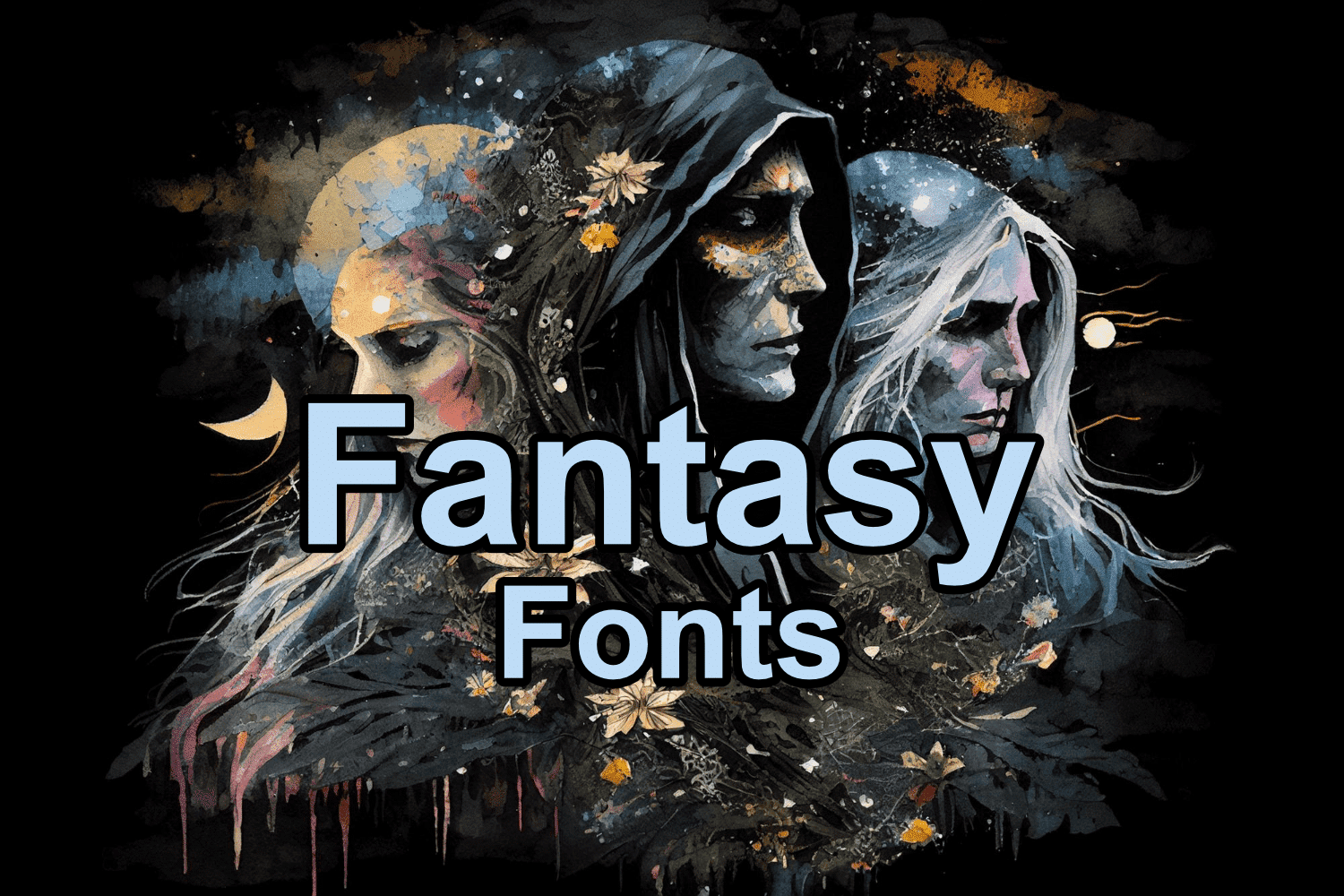Fantasy fonts cover
