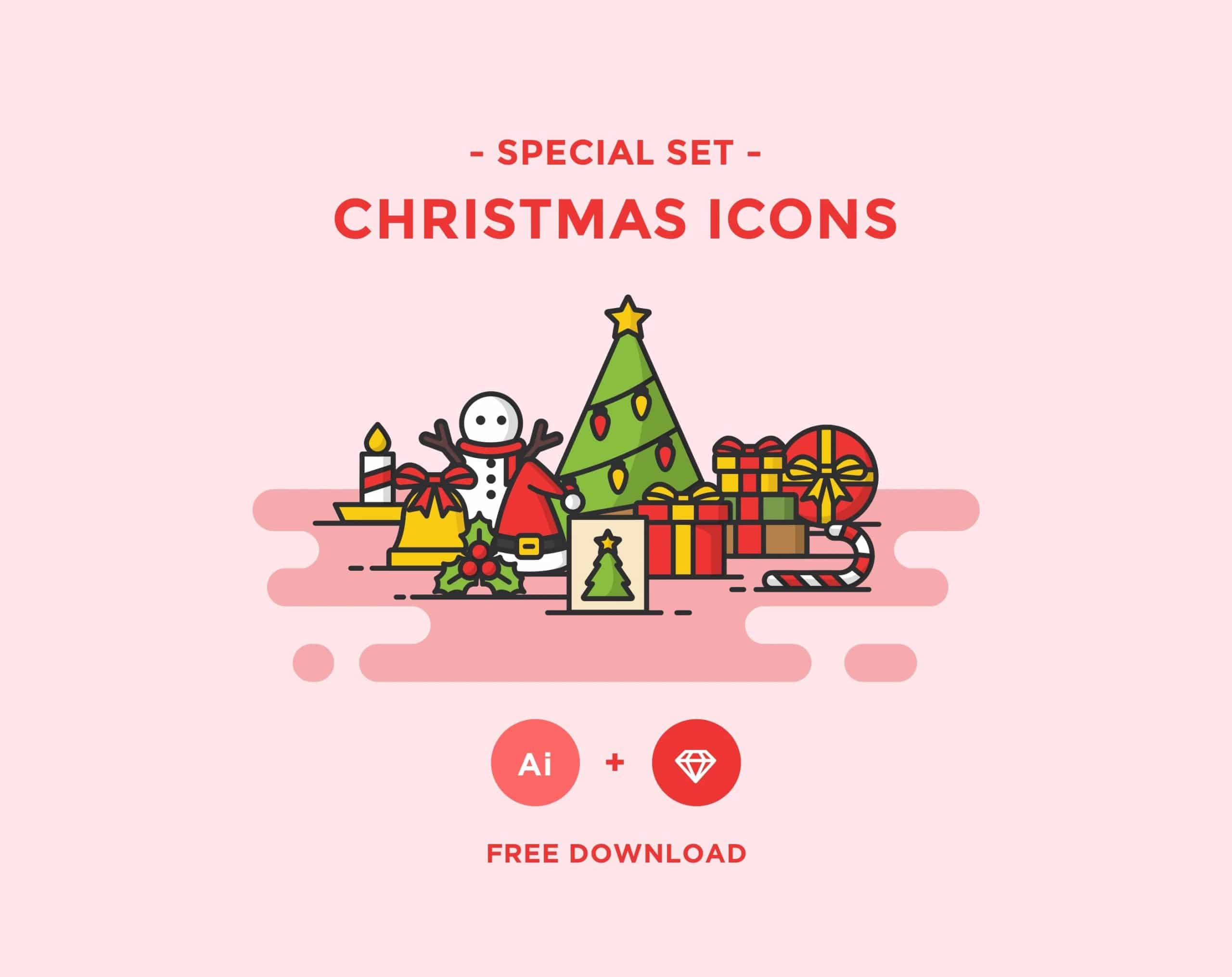 A free Christmas icons