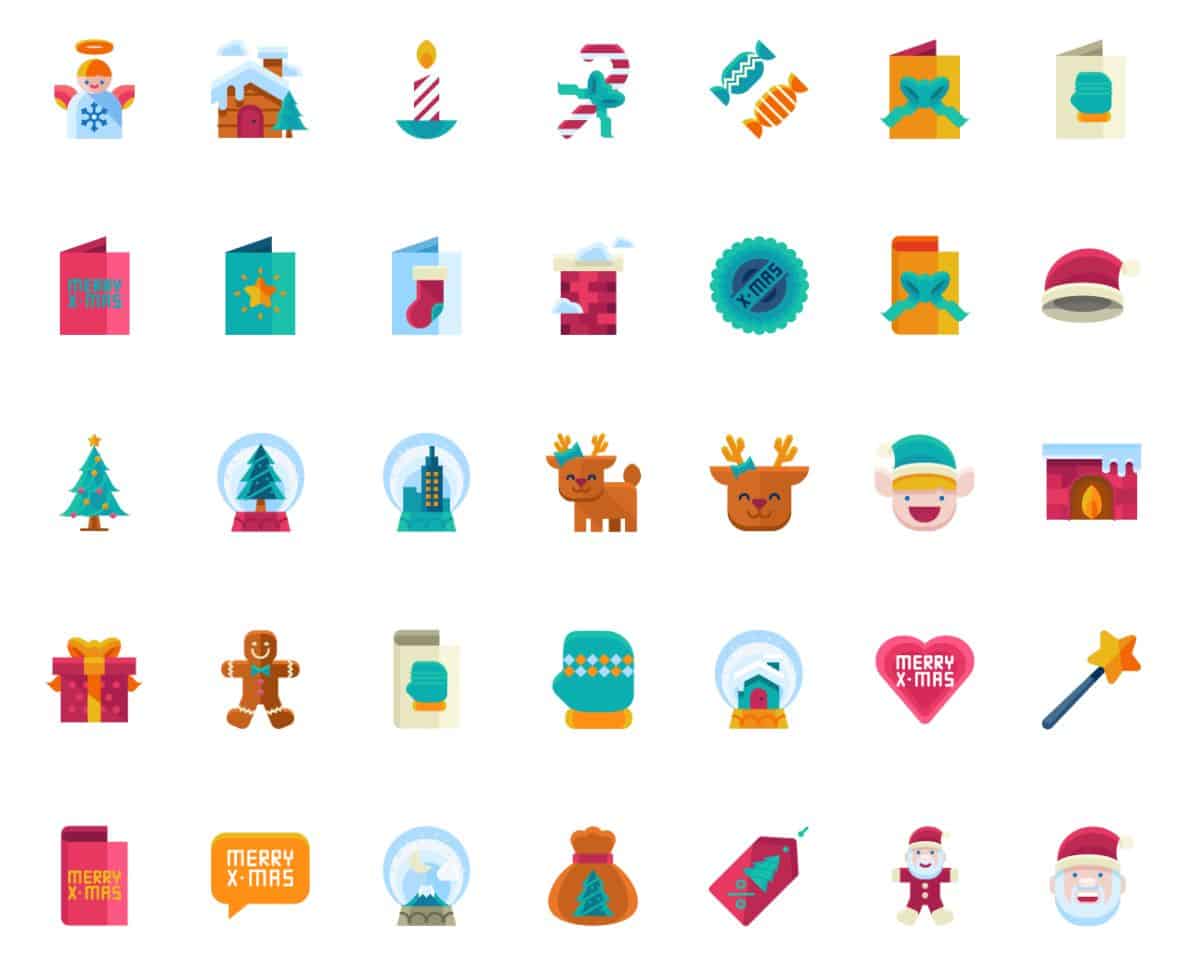 A free icons for Christmas