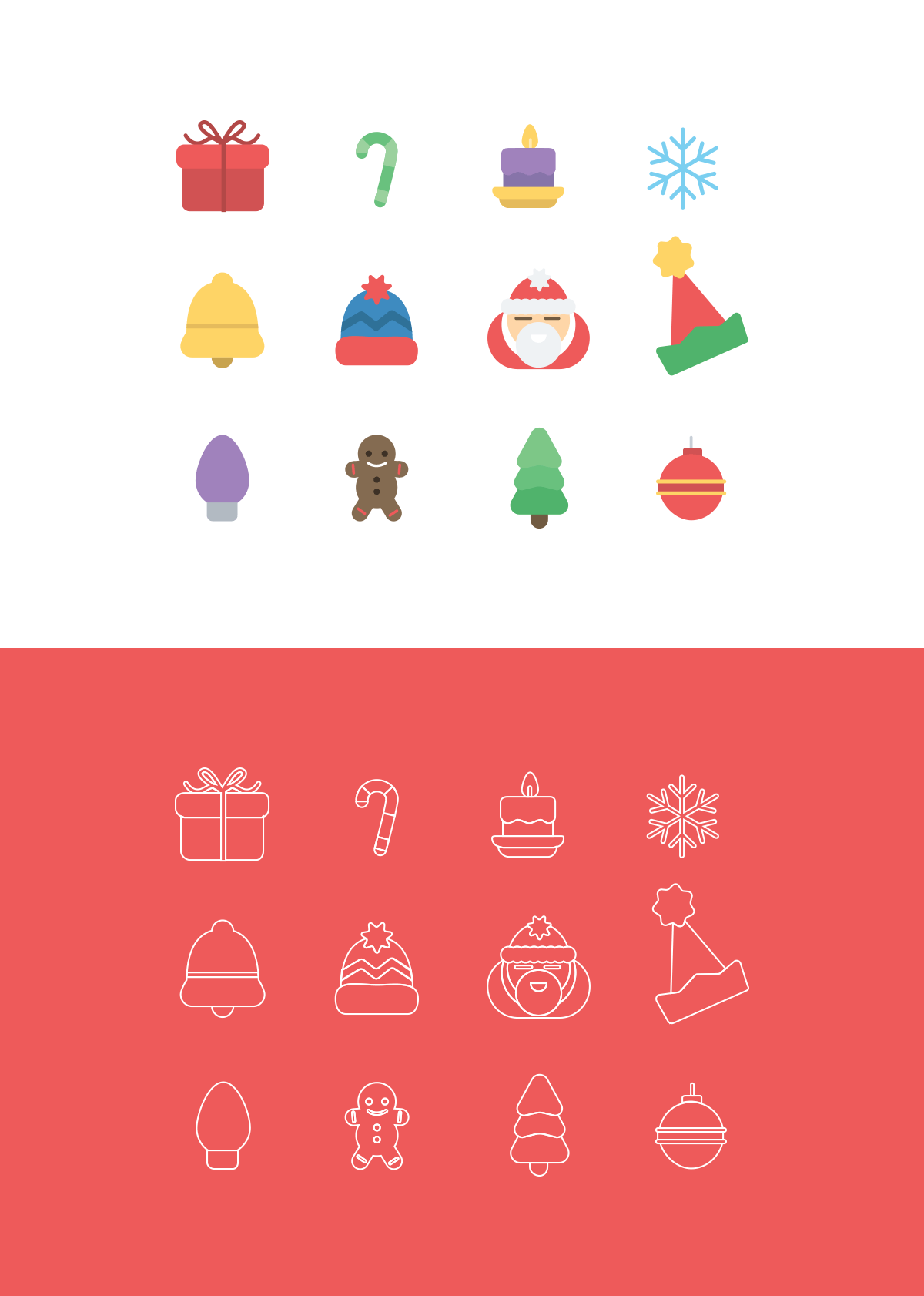 A free holiday icons