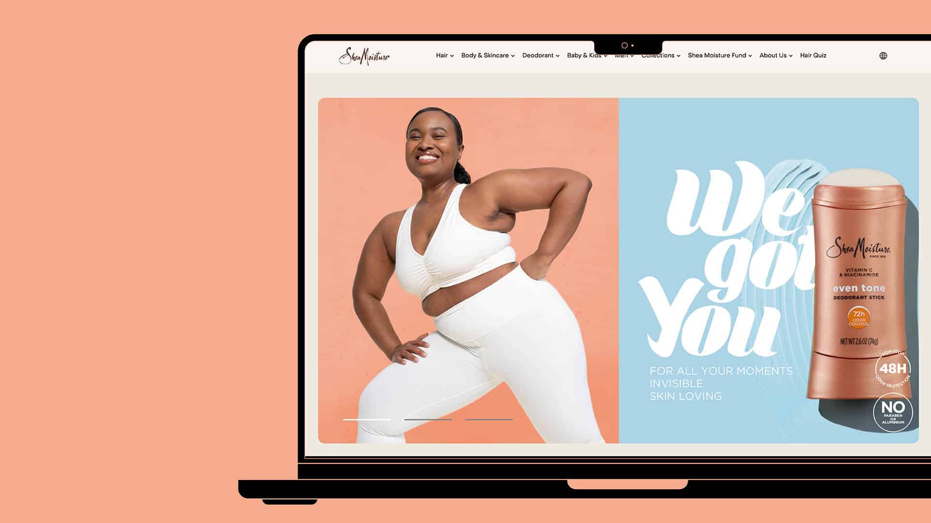 A website of SheaMoisture