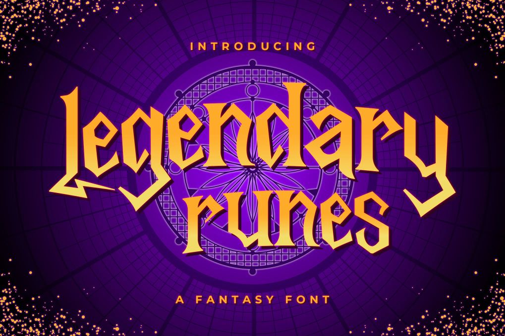 A fantasy font