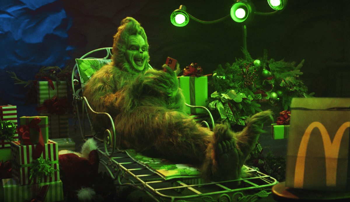 McDonald's Christmas Grinched