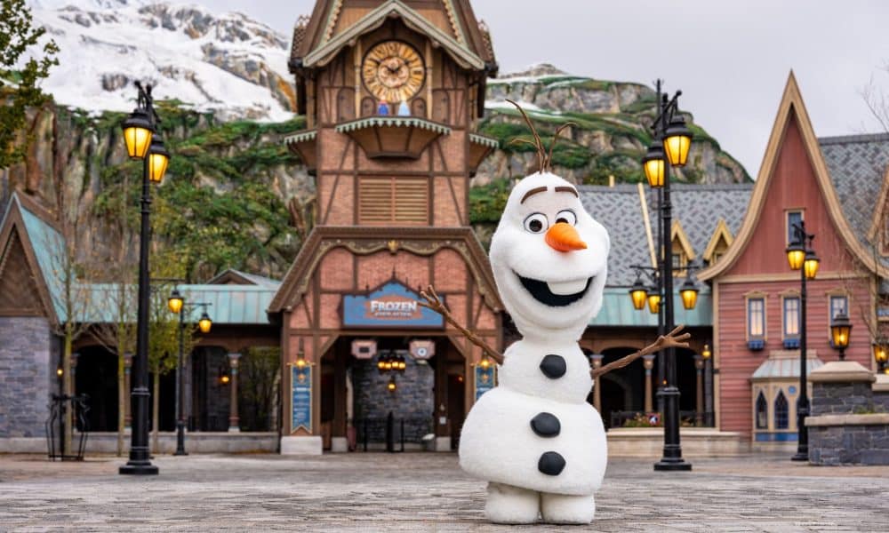 Disney Olaf robotic character