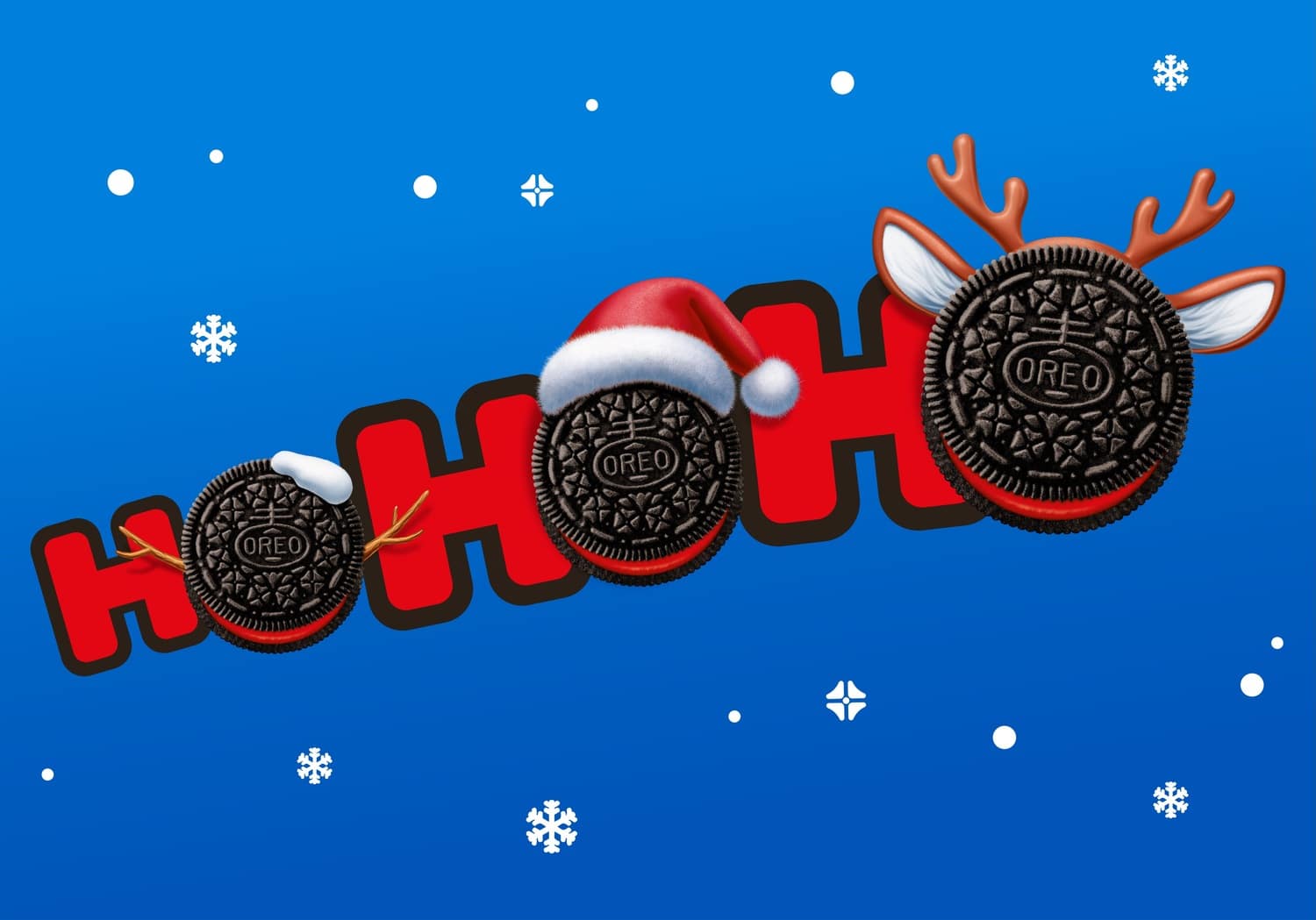 Oreo cookies and Ho Ho Ho