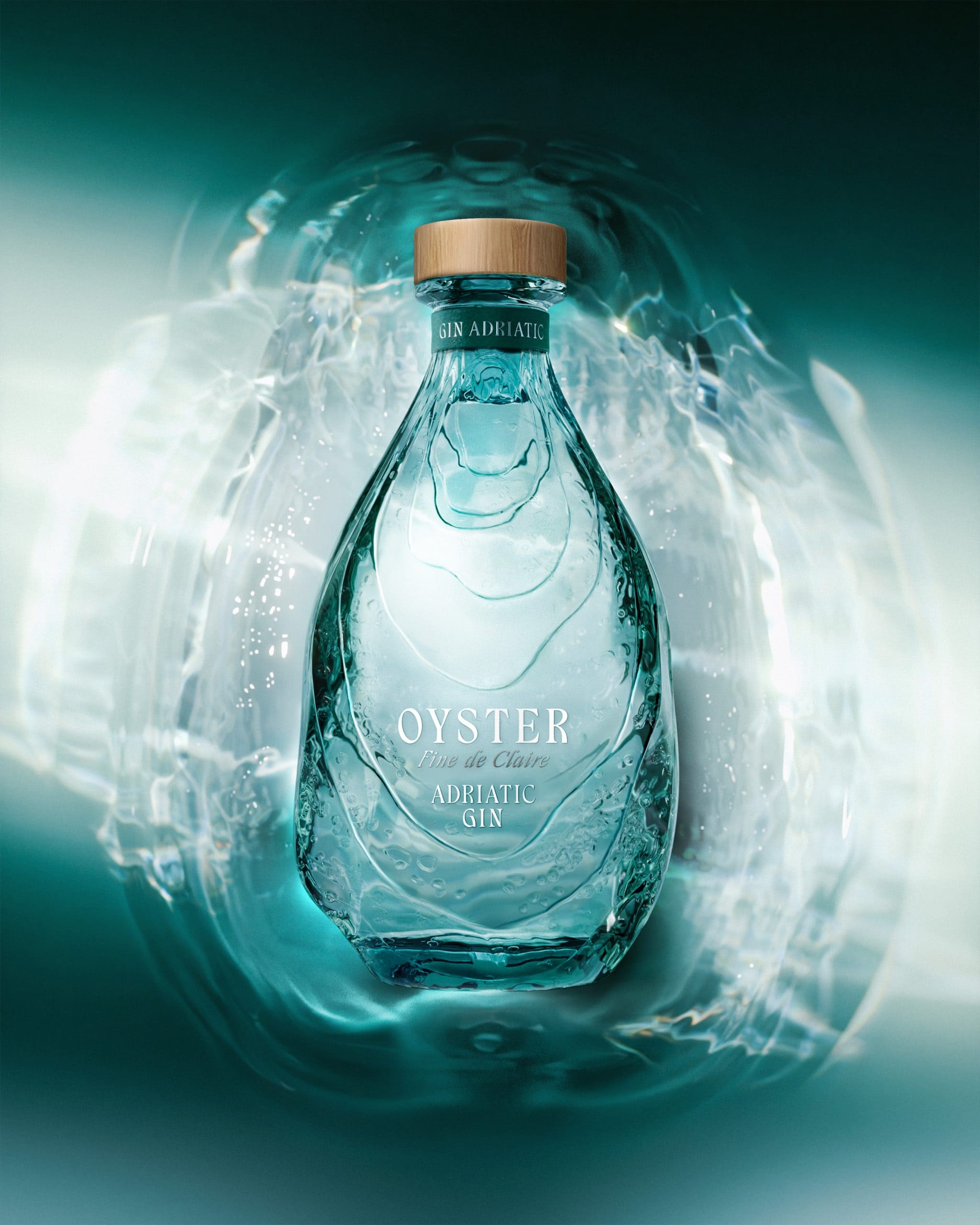 Oyster Gin bottle