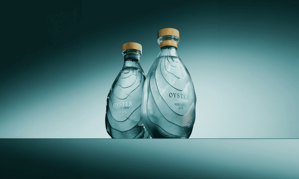 Oyster Gin Packaging