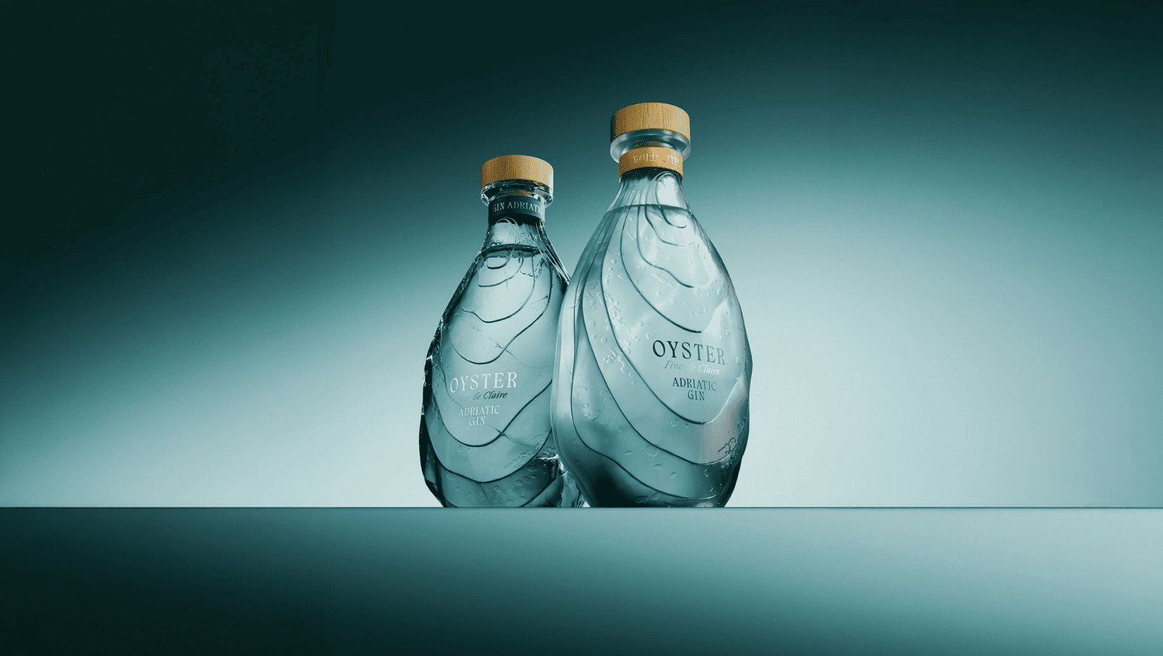 Oyster Gin Packaging
