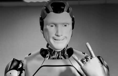 Russia's first humanoid robot