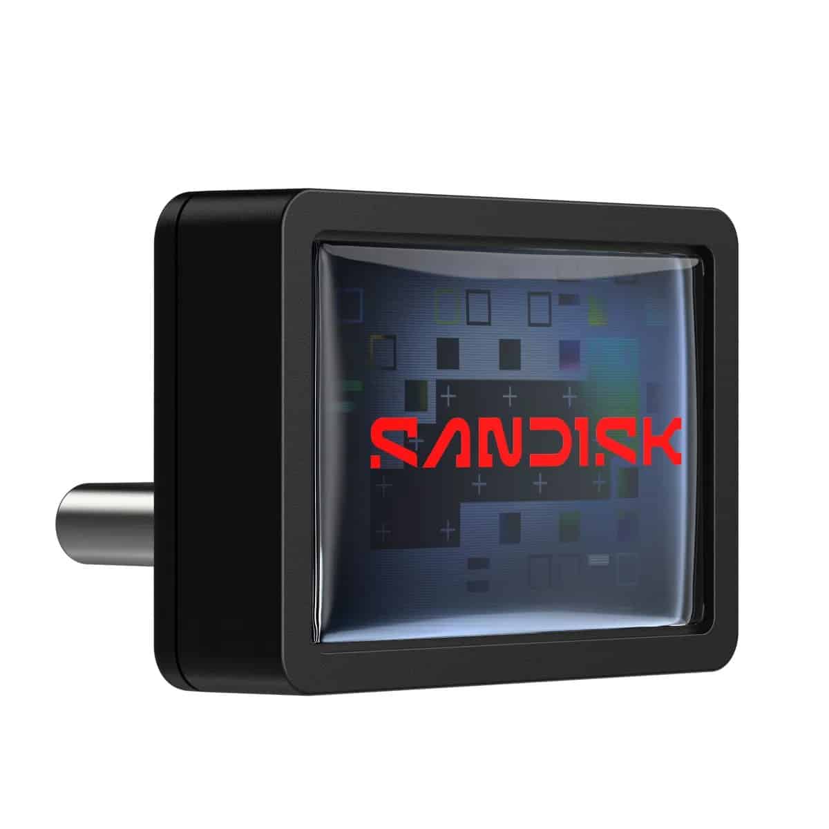 A SanDisk device preview